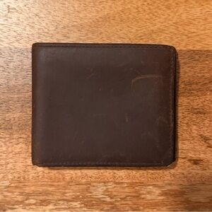 Classic Men’s Handmade Brown Leather Wallet